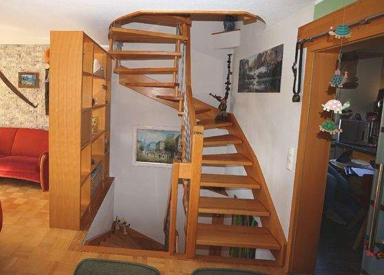 Treppenaufgang Erdgeschoss