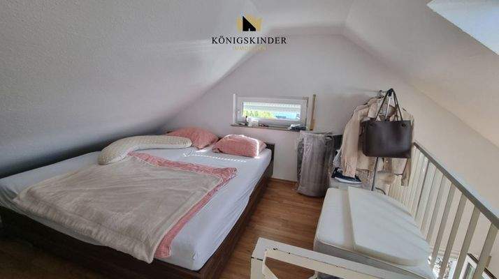 Schlafplatz auf der Empore