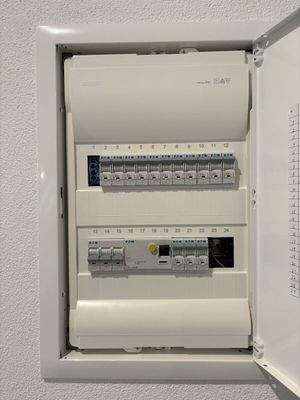 Neuer Verteilerkasten