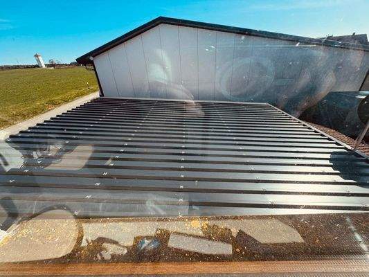 neues Dach auf Garage