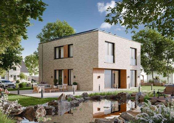 Mögliche Bebauung - Ansicht Bauhaus