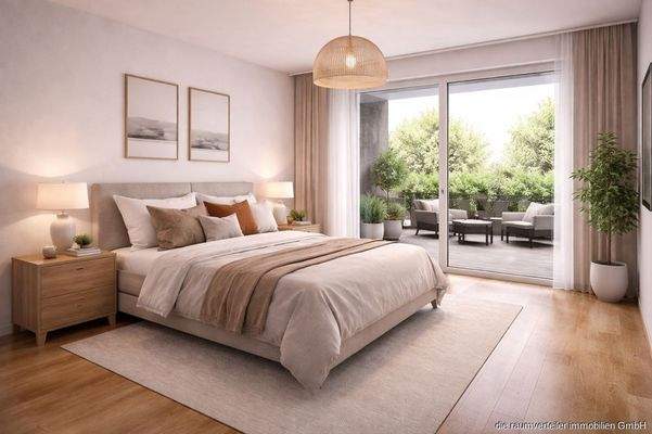 Visualisierung Schlafzimmer 1