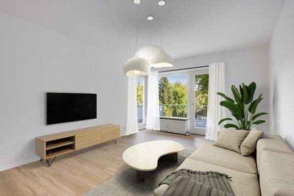 Digitale Wohnidee Wohn-/Esszimmer