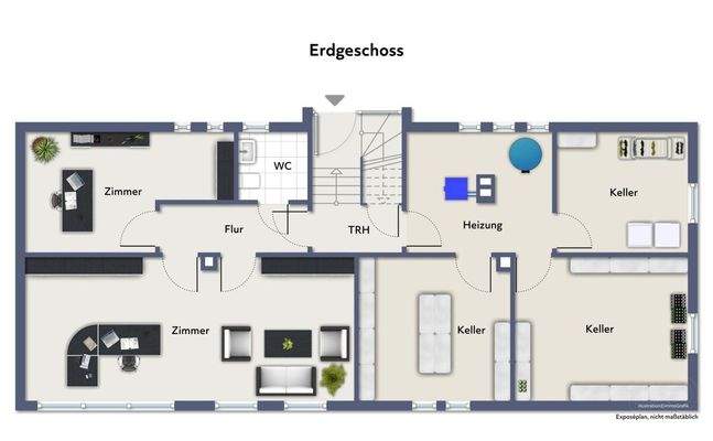 Grundriss Erdgeschoss