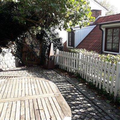 Nun gehts rauf zur Terrasse oben