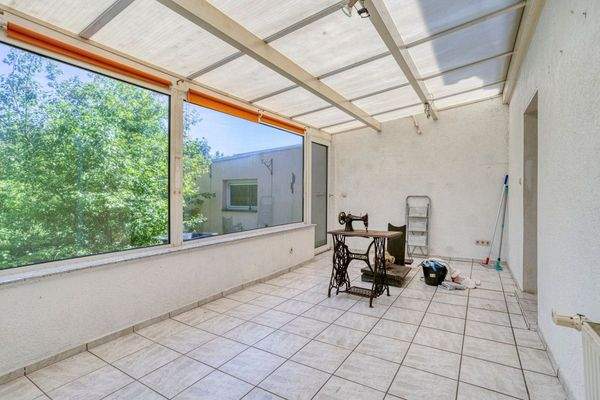 geschlossene Terrasse