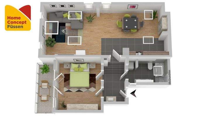 Grundrissdarstellung