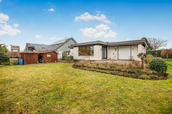 Hausansicht von hinten