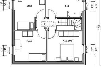 Grundriss Obergeschoss