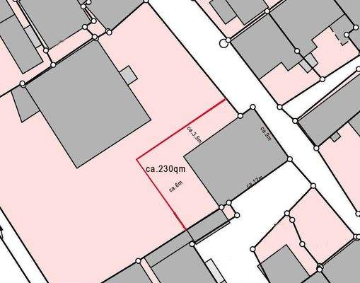 Scheune mit Hof- und Gartenfläche