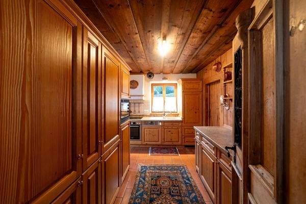 Küche heute im traditionellen Stil