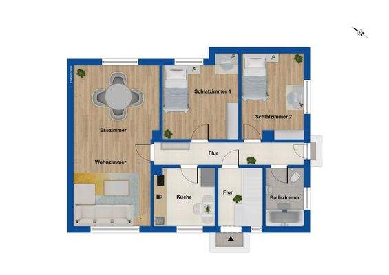 Grundriss Erdgeschoss