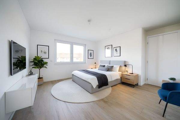 KI generiertes Beispielbild Schlafzimmer