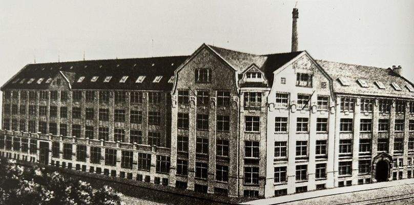 Historische Aufnahme: Alte Buchbinderei