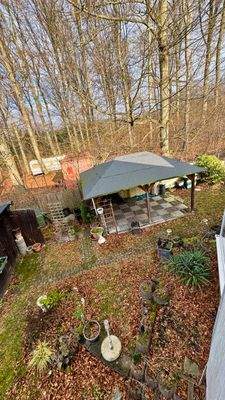 Ausblick in den Garten