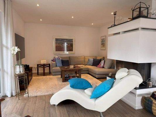 Wohnzimmer mit Ruheecke