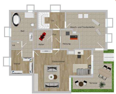 2006 farbiger Grundriss Keller