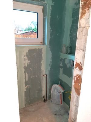 Gäste WC vorbereitet