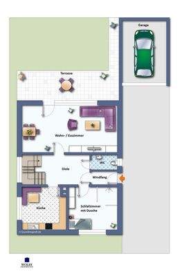 Grundriss Erdgeschoss