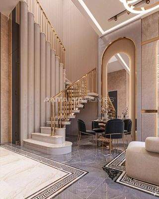 Sea and City View Flats in Bektas Alanya