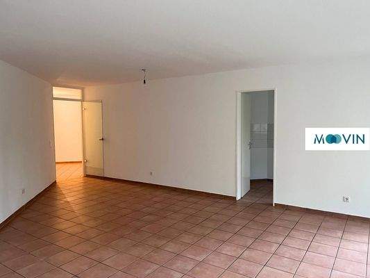 Ansicht II: Wohn- und Esszimmer