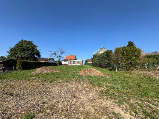 Blick vom hinteren Grundstück