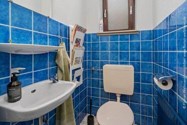 Souterrain WC 1,24 m²