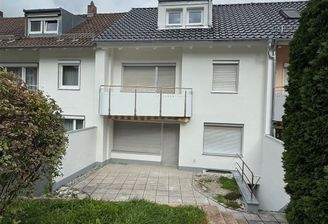 Hinteransicht Garten