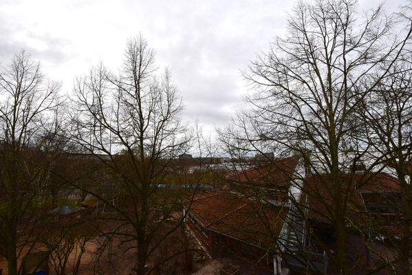 Ausblick vom Balkon in Richtung Westen (Innovationspark)