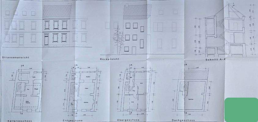 Grundrisse Ansichten Schnitt