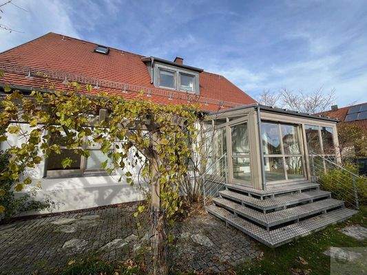 Terrasse und Wintergarten