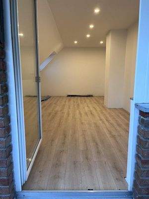 Wohnzimmer vom Balkon