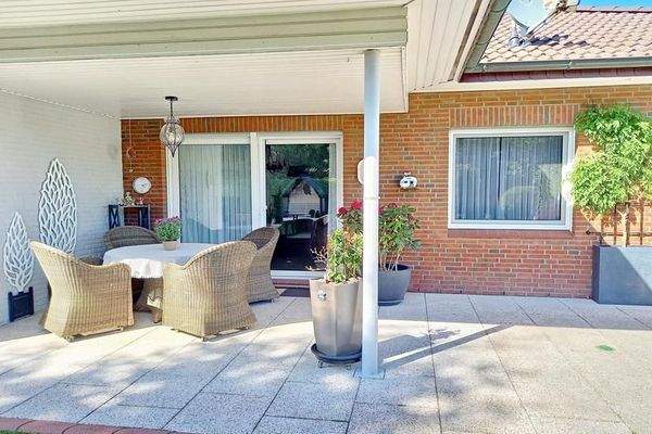 Blick auf die Terrasse