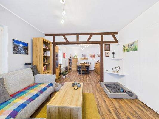 Blick Wohn- und Essbereich