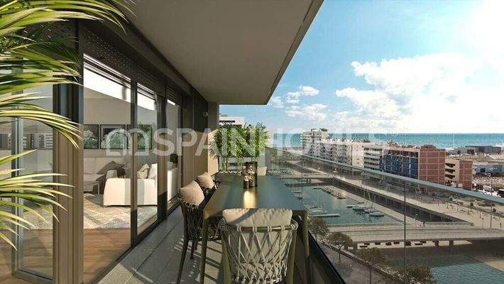 Seafront Flats with Breathtaking Views in El Gorg, Badalona