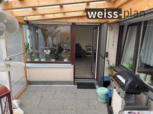 Balkon Eingang Wohnzimmer