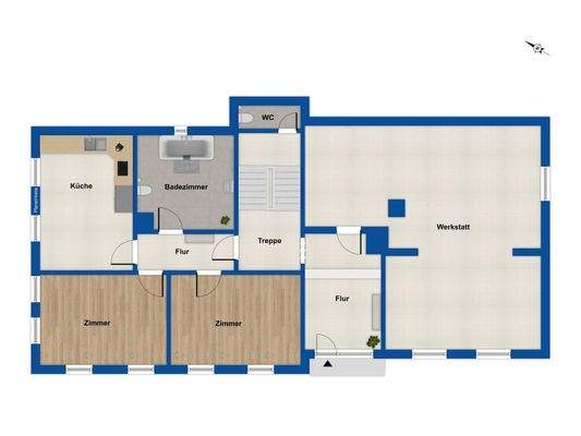 Grundriss Erdgeschoss