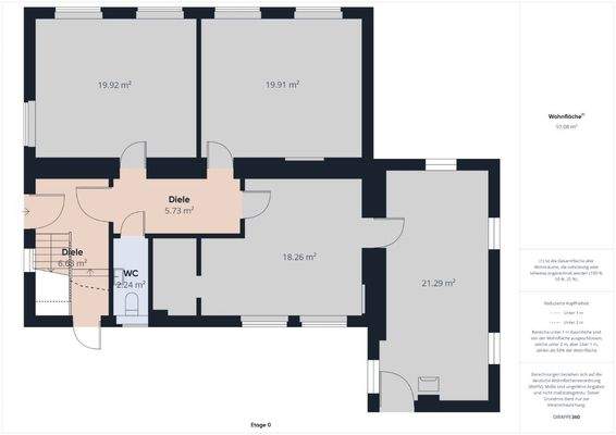 Grundriss Erdgeschoss