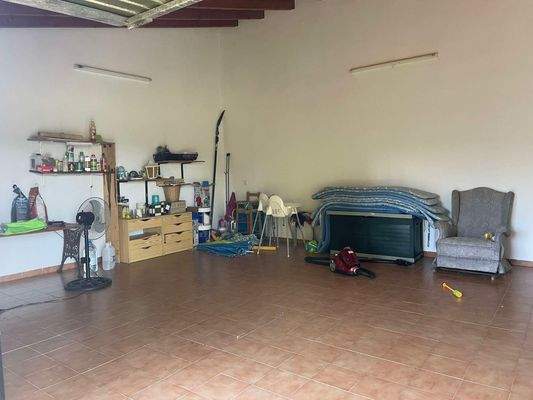 Garagenfläche von innen