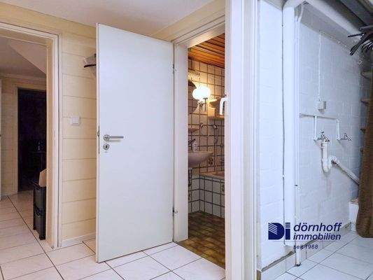 Anschlüsse Waschküche UG