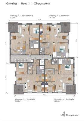 Grundriss Obergeschoss