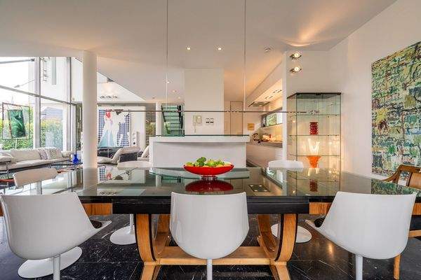 Offener Schnitt zur Küche