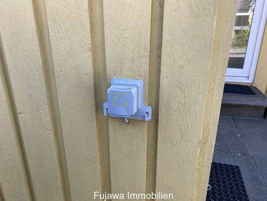 Außensteckdose für E-Auto