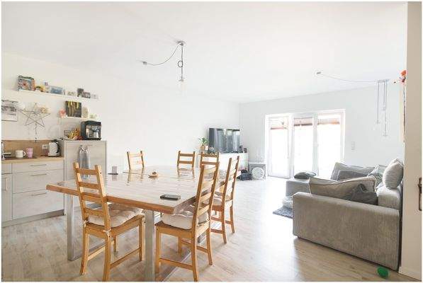 Einliegerwohnung Wohn-/Ess-/Kochbereich