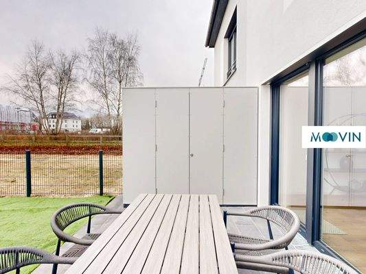 Ansicht I: Terrasse