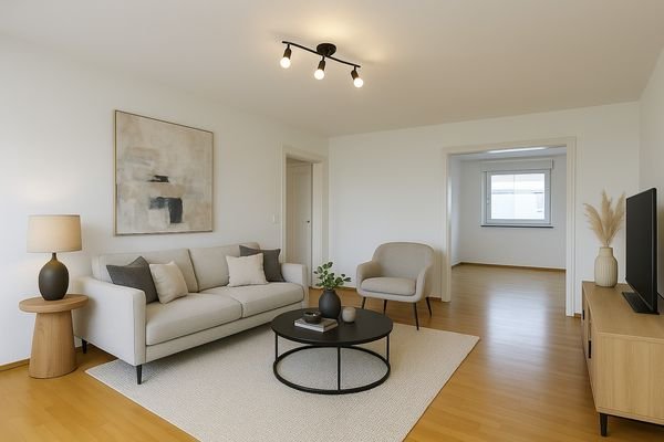Einrichtungsbeispiel Wohnzimmer