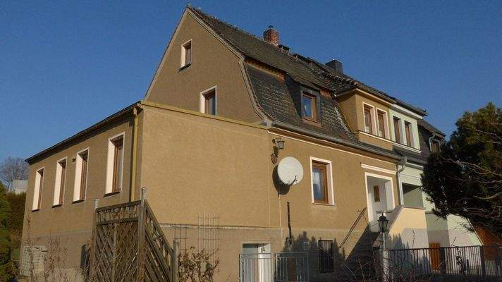 Ansicht angebaute Hälfte