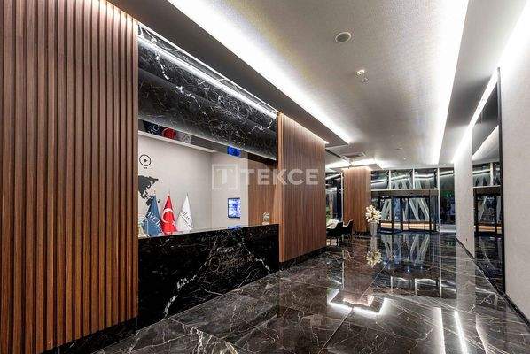 Apartments in a Complex with Pool in İzmir Bayraklı