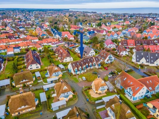 Luftaufnahme Blick aus dem Osten