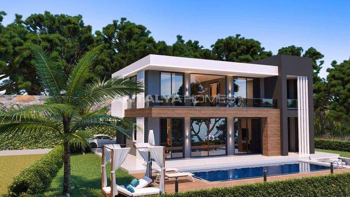 Detached Houses with Private Pools and Gardens in Alanya
